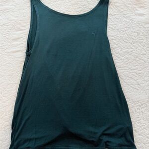 ZYIA active Dark Teal open back Tank Top